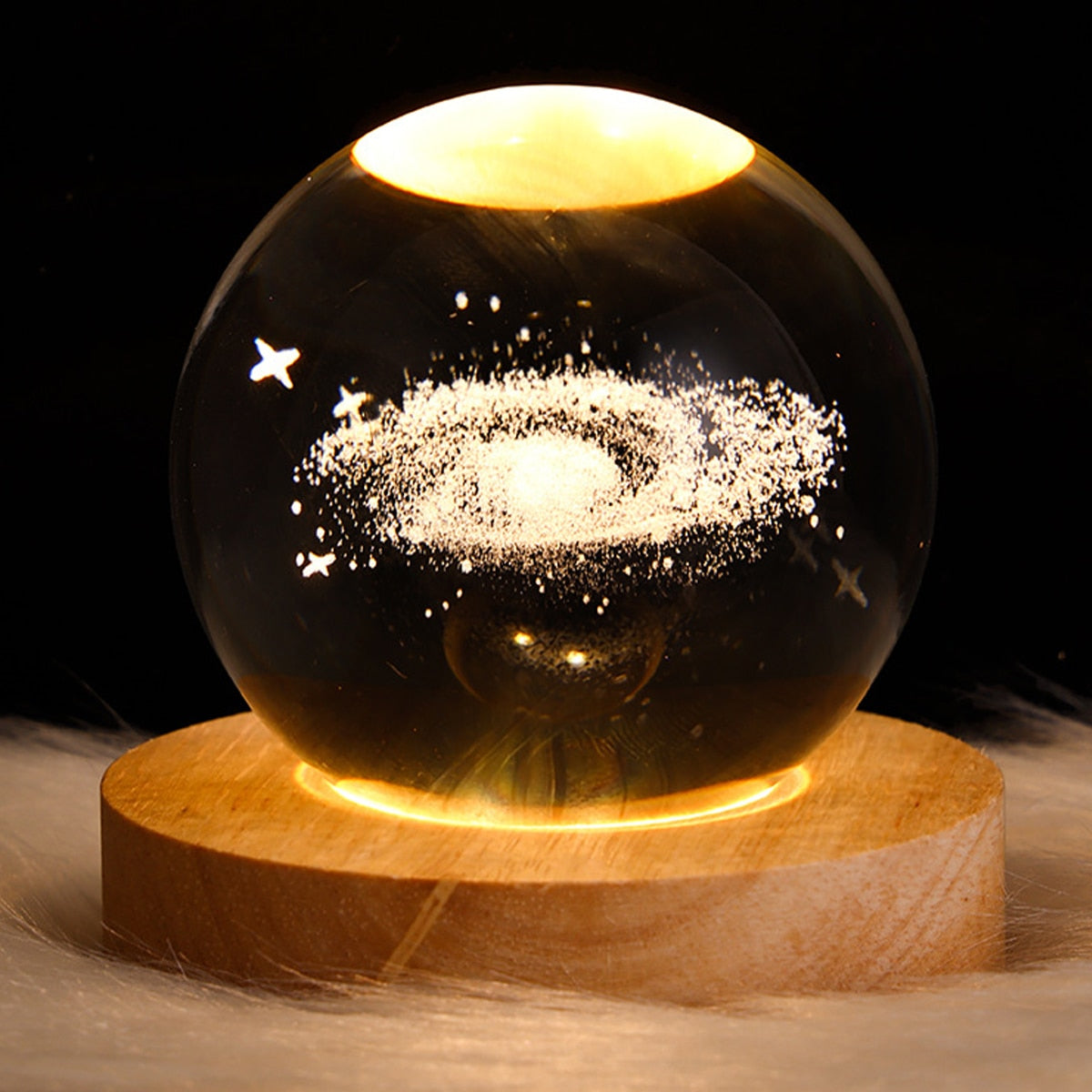 MarvelOrb - 3D Solar System Crystal Ball Lamp